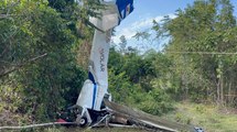 Impactantes imágenes del accidente aéreo en Barrancabermeja en el que murió el piloto