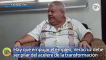 Seguridad, campo, empleo, temas en que urge acelerar transformación en Veracruz: Manuel Huerta