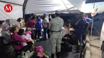Aseguran a mujeres y niños migrantes en un operativo de la Guardia Nacional en Veracruz
