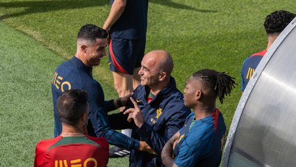 Roberto Martínez: "Nadie puede ir en contra de algo que pueda conseguir Cristiano"