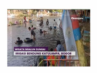 Video herunterladen: Serunya Bermain Air Sembari Menyusuri Sungai Irigasi Bendung Katulampa, Bogor