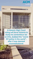 High Court strikes down controversial Victorian EV tax
