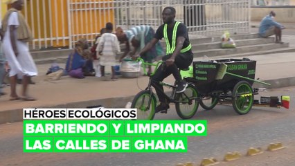 Héroes ecológicos: El inventor de la bicicleta barredora
