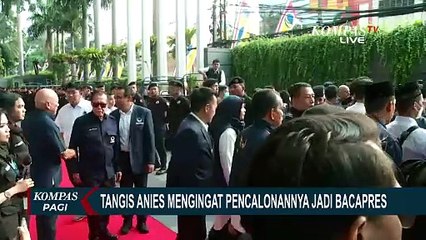 Anies Sempat Menangis saat Cerita Kembali soal Pencalonan Dirinya