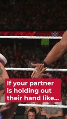 The Secret Hand Signal All Wrestlers Must Know #shorts