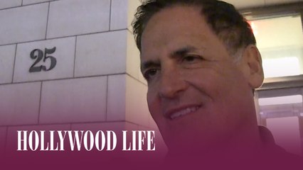 HL EXCLUSIVE: Mark Cuban outside PaleyFest