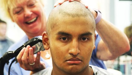 What new Citadel military college "knobs" go through on day one at the controversial school