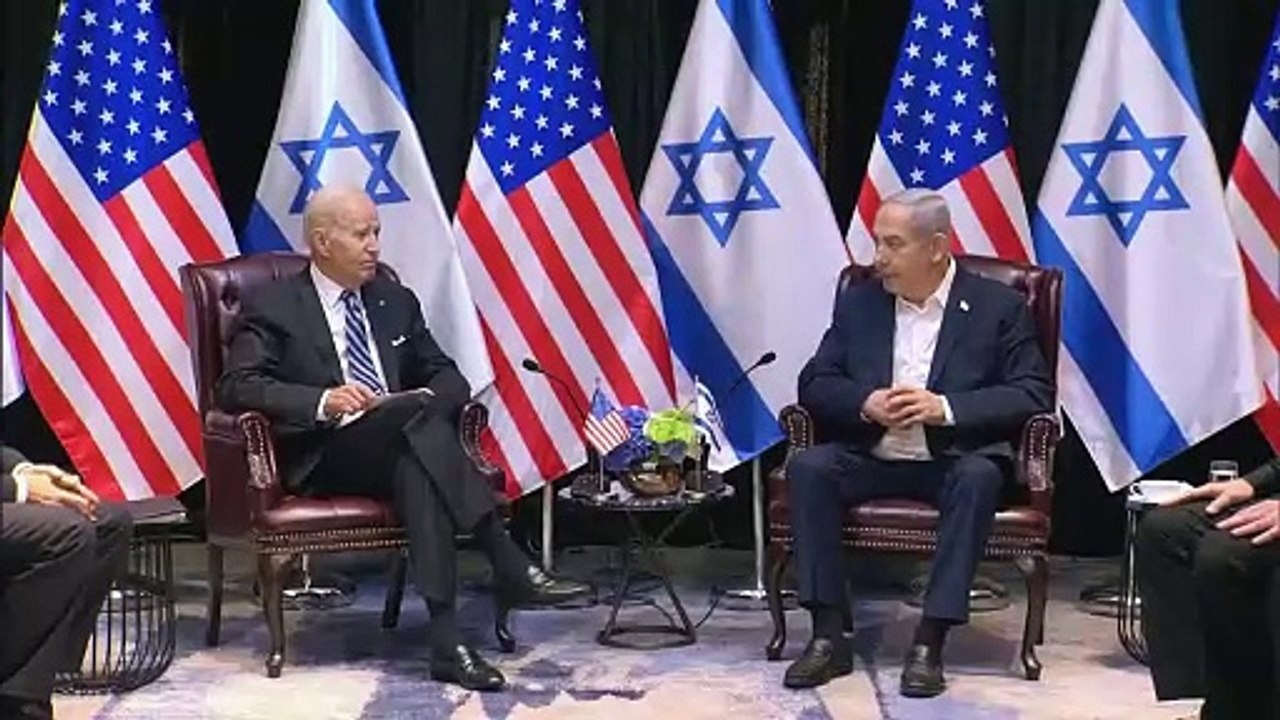 Biden acusa a Hamás y a Rusia de querer "aniquilar" democracias