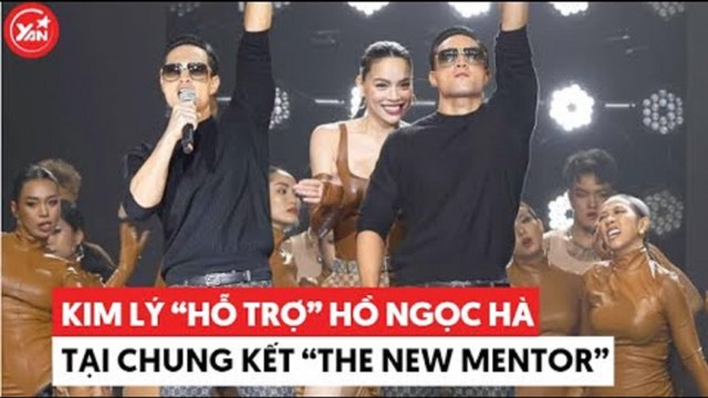 Kim Lý bắn rap cực chất khi hỗ trợ Hồ Ngọc Hà hát trong The New Mentor