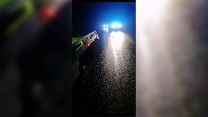 tn7-Motociclista muere tras ser atropellado por furgón en Ruta 32-101023