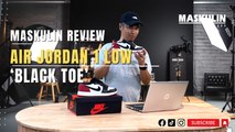 Air Jordan 1 OG Low 'Black Toe' , Legasi Sneakers Sebenar! - Maskulin Review