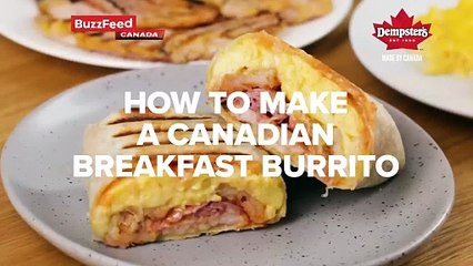 How To Make A Canadian Breakfast Burrito