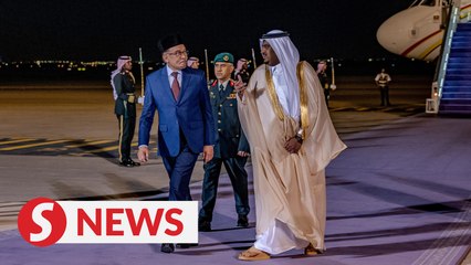 Download Video: PM Anwar arrives in Riyadh for Asean-GCC Summit