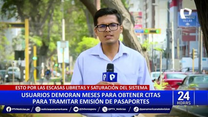 Usuarios reportan demoras en obtención de citas para tramitar pasaportes