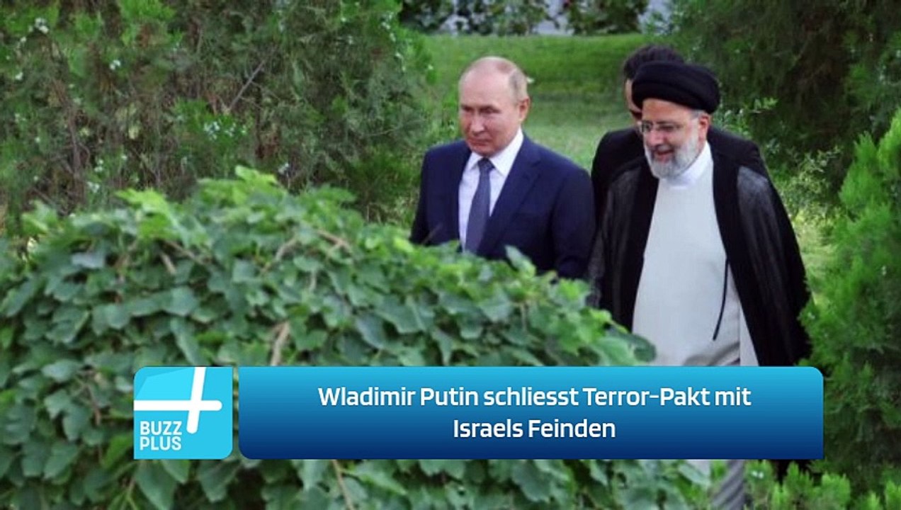 Wladimir Putin schliesst Terror-Pakt mit Israels Feinden