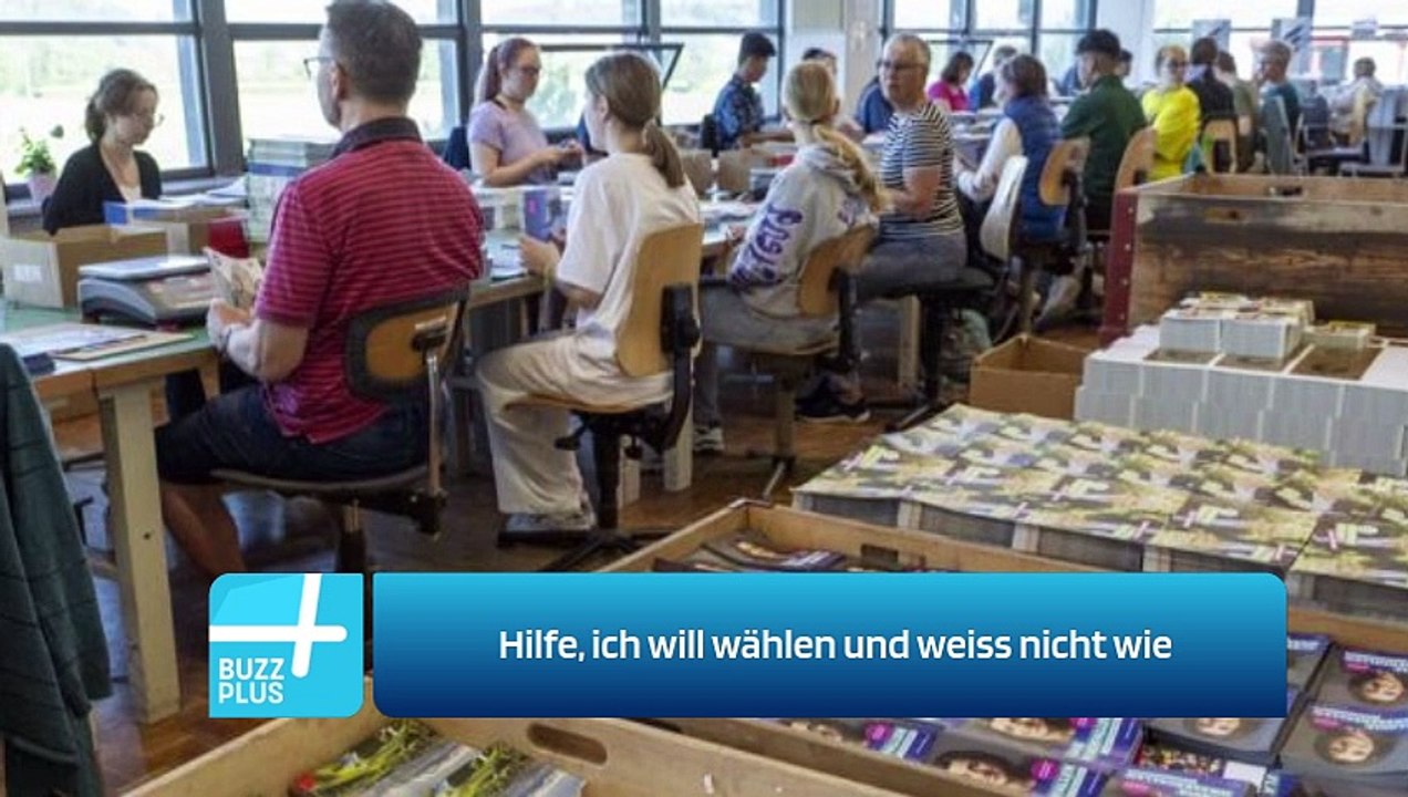 Hilfe, ich will wählen und weiss nicht wie