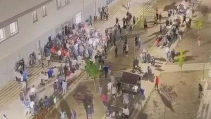 KYK yurdunda kalan öğrenciler, kazan kaldırdı