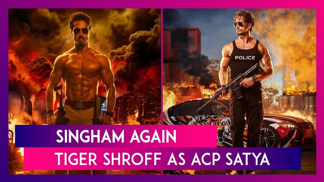 Singham Again: Ajay Devgn, Akshay Kumar & Ranveer Welcome Tiger Shroff To Rohit Shetty’s Cop World