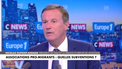 Nicolas Dupont-Aignan : «L'Union européenne a financé l'Université islamique de Gaza, proche du Hamas»