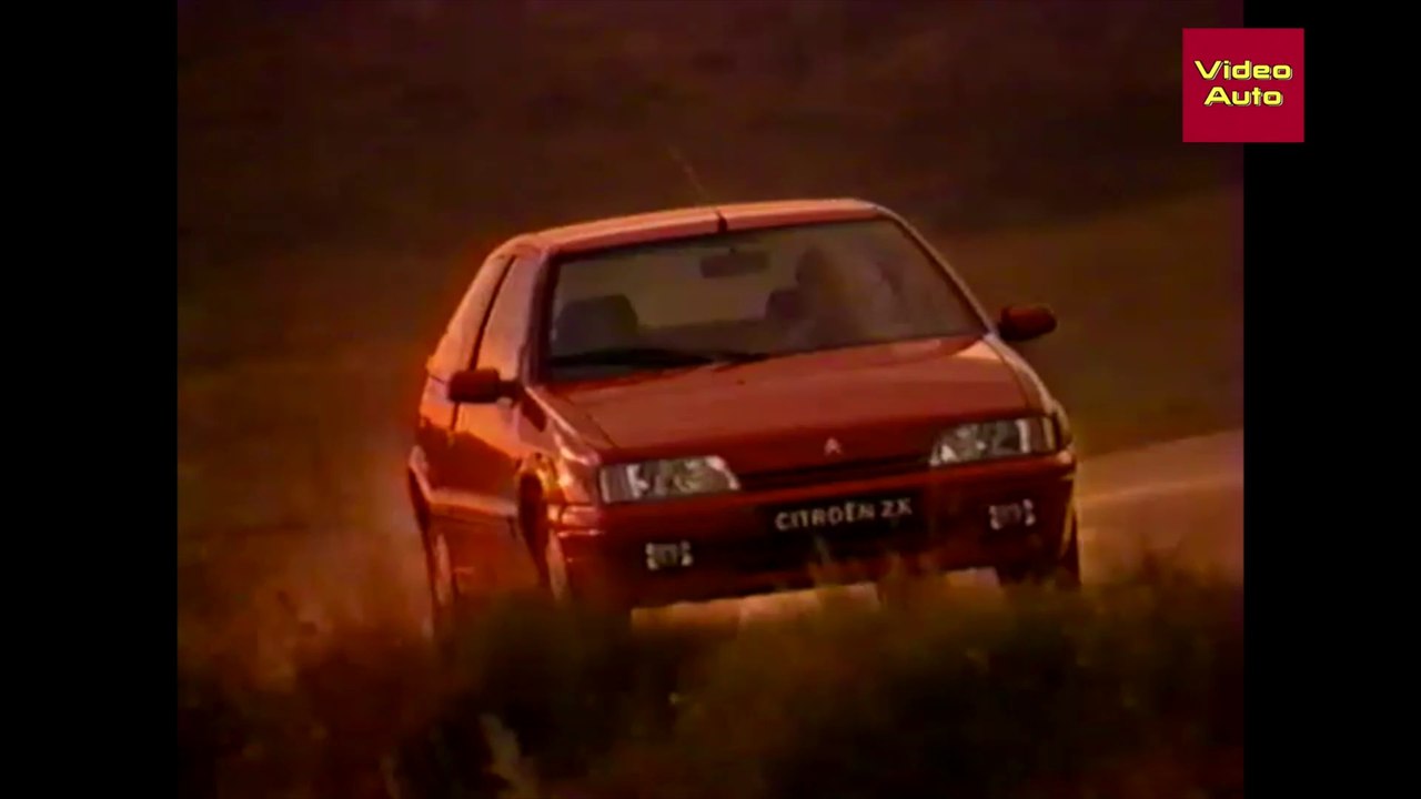Publicité Citroën ZX Coupé (1992)