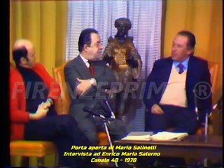 Download Video: Porta aperta di Mario Salinelli. Rarissima intervista ad Enrico Maria Salerno - Canale 48 -  1977