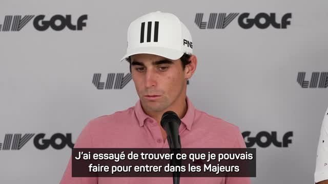 LIV Golf - Niemann : J'espère avoir la chance de participer à des tournois majeurs