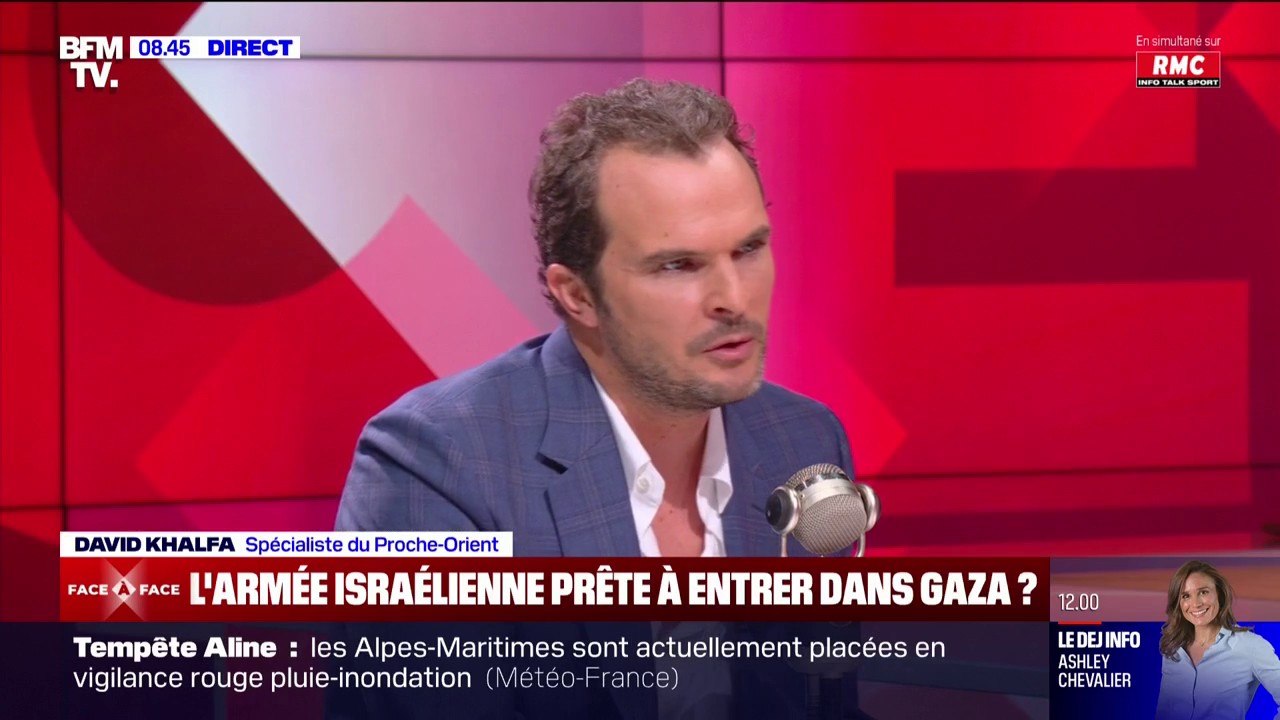 Israël/Hamas: "Cette guerre sera sanglante parce qu'elle se déroulera en milieu urbain", estime David Khalfa, spécialiste du Moyen-Orient