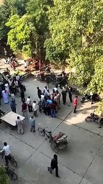 पीपल के पेड़ के नीचे चबुतरा निर्माण को लेकर रेहड़ीवालों और मंडी समिति प्रशासन में हुआ विवाद