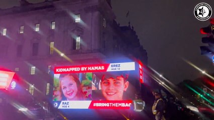 Met Police ‘shut down vans showing pictures of children kidnapped by Hamas’