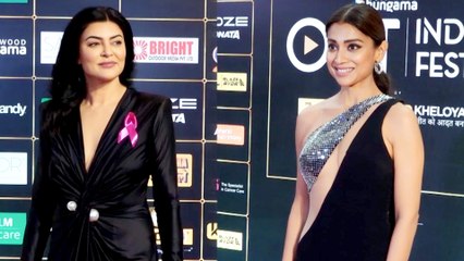 Shriya Saran Oozes Hotness In Stunning Dress, Sushmita Looks Classy