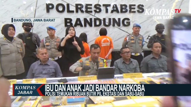 Ibu dan Anak Edarkan Sabu-Sabu dan Ekstasi