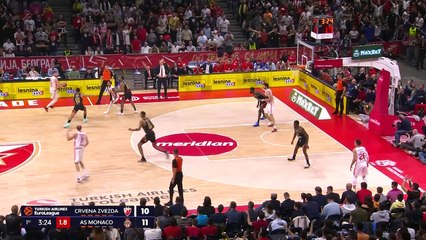 Özet | Kızılyıldız - Monaco : 76-82 | 3. Hafta - Euroleague 2023/24