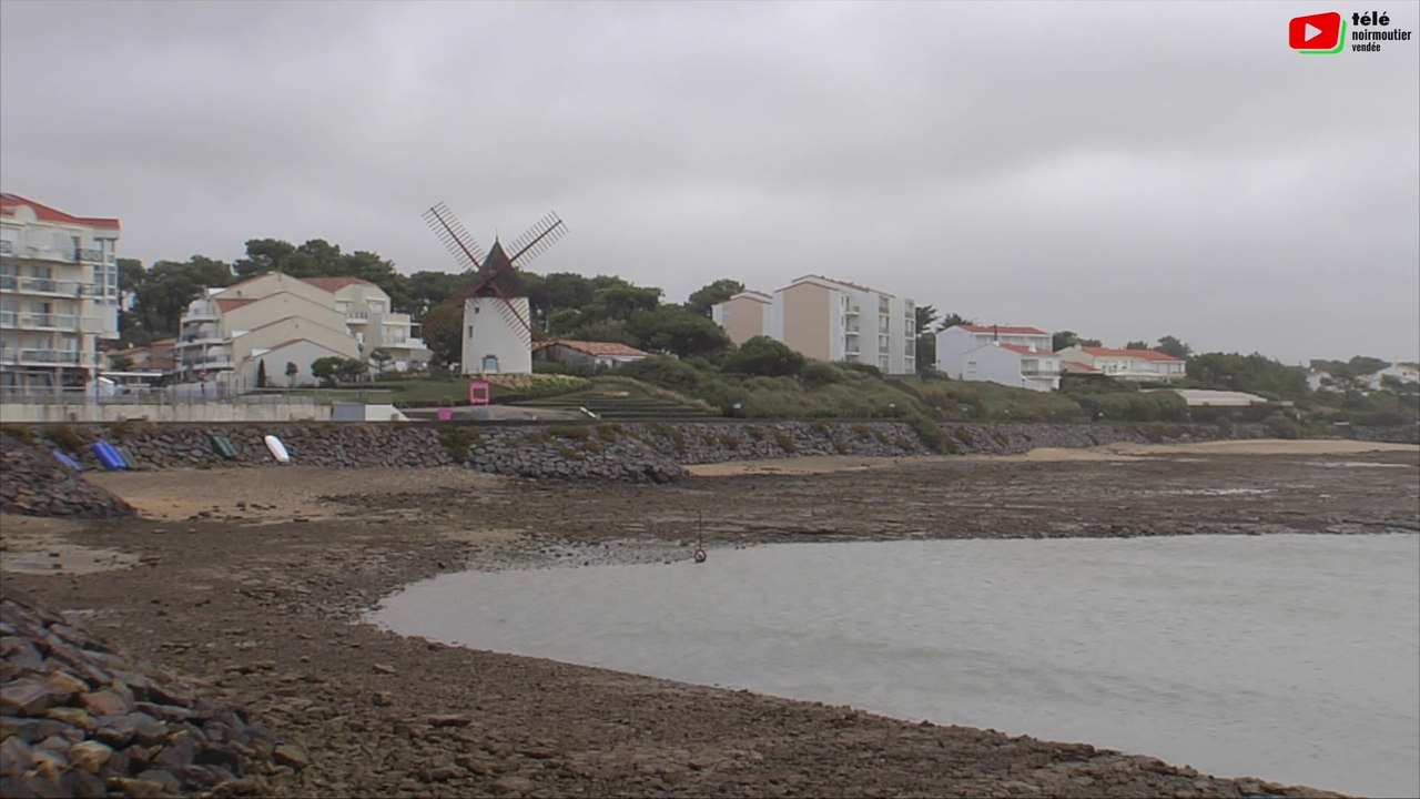 Jard-sur-mer | Le fort vent d'Automne | Télé Noirmoutier Vendée.