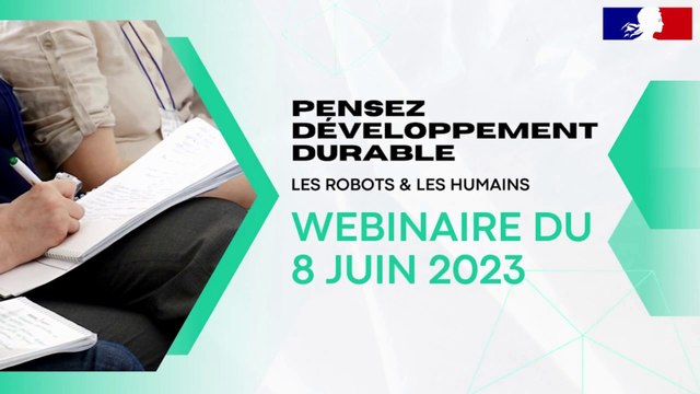[Webinaire] 8 - Les robots et les humains Pensez développement durable avec Jean-Philippe PAPILLON