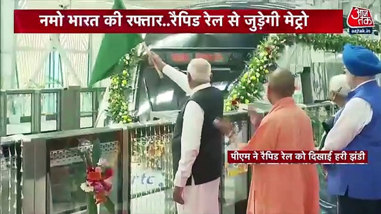 PM Modi inaugurates Delhi-Meerut rapid rail cor...