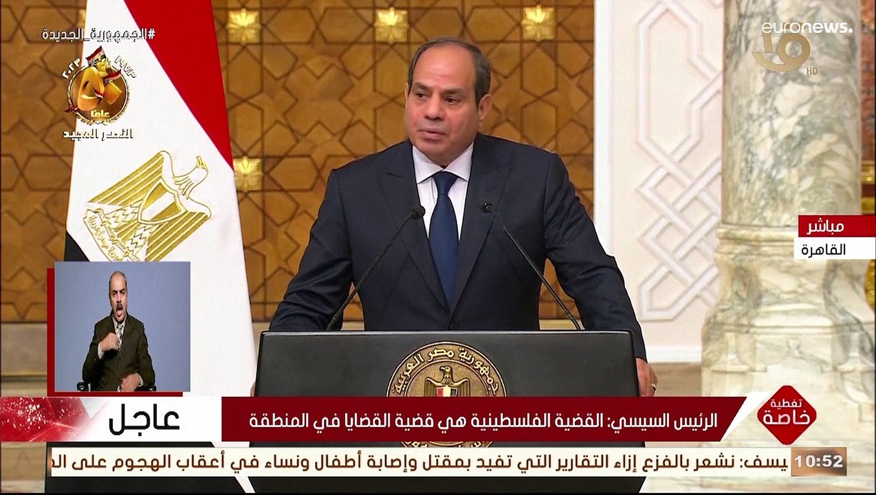 مصر ترفض مساعي تهجير الفلسطينيين من غزة إلى شبه جزيرة سيناء