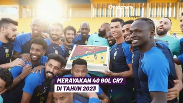 Beri Kejutan untuk Cristiano Ronaldo, Pemain Al Nassr Hadiahi Kue Spesial Beraroma Portugal