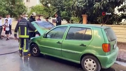 Antalya'da Adliye Çalışanının Otomobili Yanmış Halde Bulundu