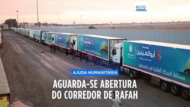 Corredor Humanitário para Gaza deve abrir esta sexta-feira, António Guterres esteve em Rafah