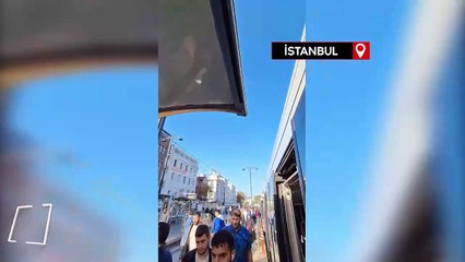 Kabataş - Bağcılar tramvayı arıza yaptı