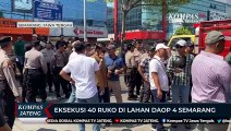 Eksekusi 40 Ruko di Lahan Milik PT KAI di Semarang
