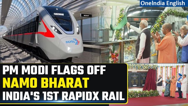 ‘NaMo Bharat’: PM Modi Inaugurates India's 1st RapidX Rail Service | Oneindia News