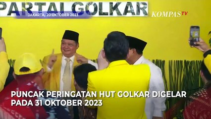 Prabowo Asyik Joget hingga Nyanyi di HUT ke-59 Golkar