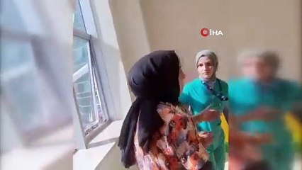 ''Bebek kaçırma'' tatbikatında kendini role kaptırınca ortalık fena karıştı