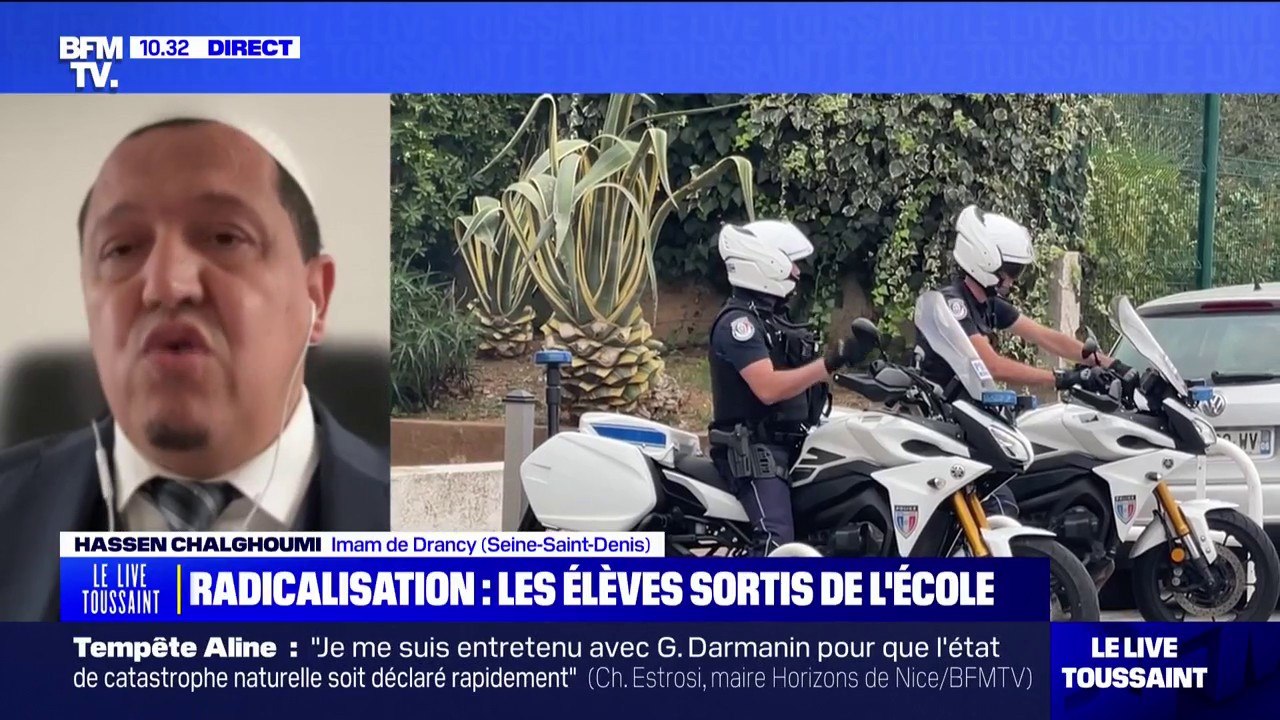 Radicalisation: "Je trouve que c'est une des solutions d'écarter ces personnes", déclare Hassen Chalghoumi, immam de Drancy