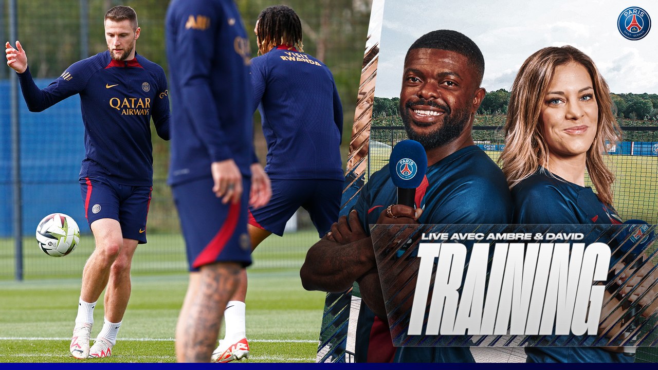 Replay : 15 minutes d'entraînement live avant Paris Saint-Germain - RC Strasbourg
