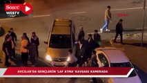 İstanbul'da gençlerin laf atma kavgası kamerada