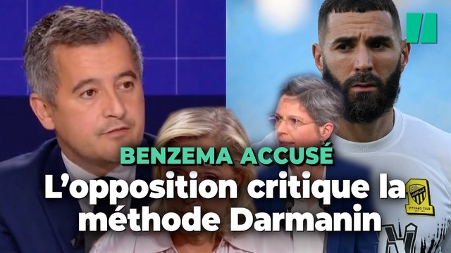 Gérald Darmanin s'en prend à Karim Benzema, l'opposition crie à la diversion