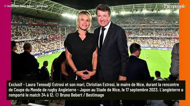 Laura Tenoudji : Son mari Christian Estrosi trempé et au coeur d'une catastrophe naturelle, images impressionnantes