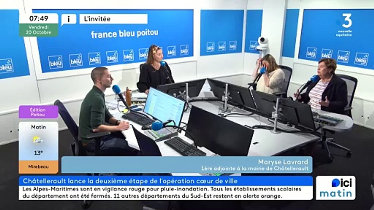 Maryse Lavrard , première adjointe à la mairie de Châtellerault